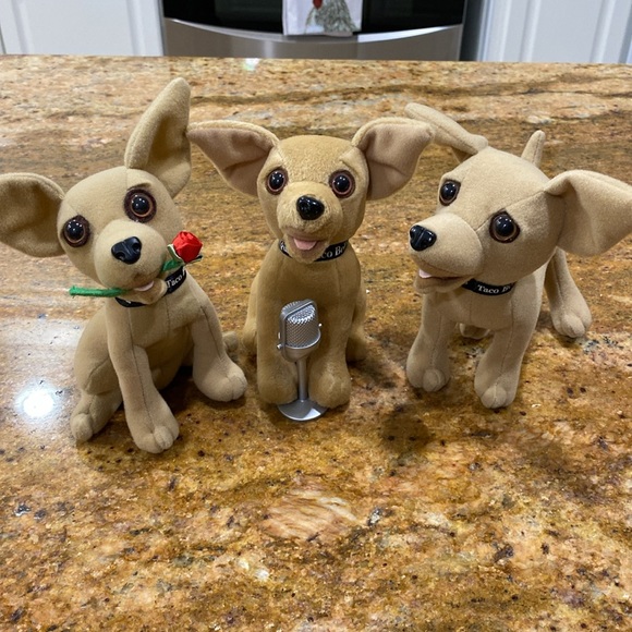 VTG Taco Bell Chihuahuas Set of 3 - Picture 7 of 7